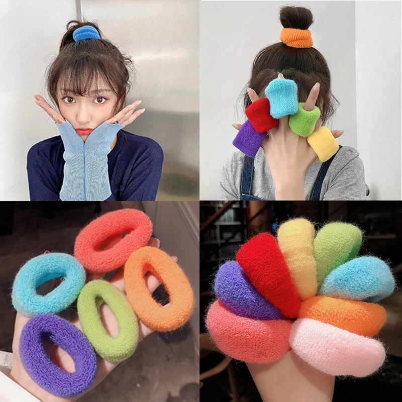 Женская эластичная резинка для волос 12 цветов| |