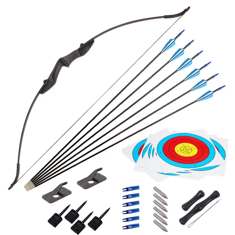 

Shooting Bow And Arrows For Adults Holder Stand Hunting Gear Bow And Arrow 30-59 Pounds Arcos Y Flechas Outdoor Games BD50BA
