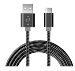 Micro 2,0 USB кабель для синхронизации данных и зарядки для lenovo Tab S8-50 A6010 A536/Vibe Z2 Pro X2/A916 A606 S580 S856 кабель для зарядки - Цвет: 1mBlack