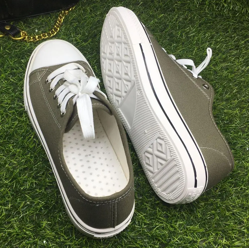 

2020 spring and autumn fashion breathable canvas men's shoes all-match casual sneakers wear-resistant platform shoes