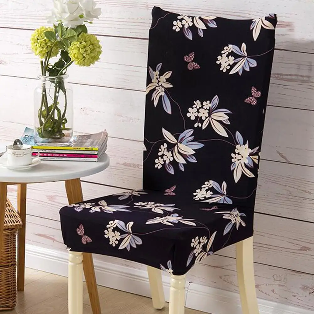 Чехол для стула HobbyLane растягивающийся противообрастающий дома отеля свадьбы