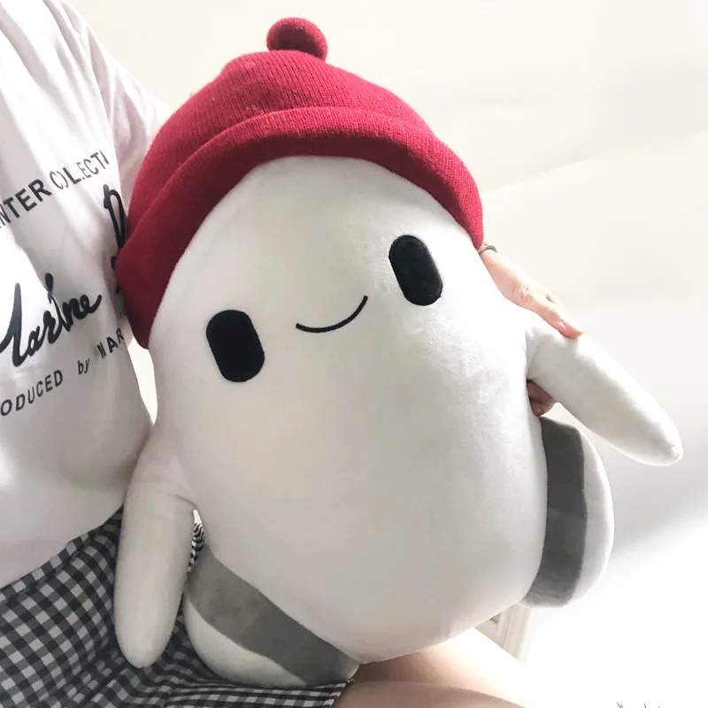 Disney-mu&ntilde;eco de juguete de peluche de Ron's Gone, almohada de Anime, coj&iacute;n de peluche para sof&aacute;, regalo para ni&ntilde;os, novedad-0