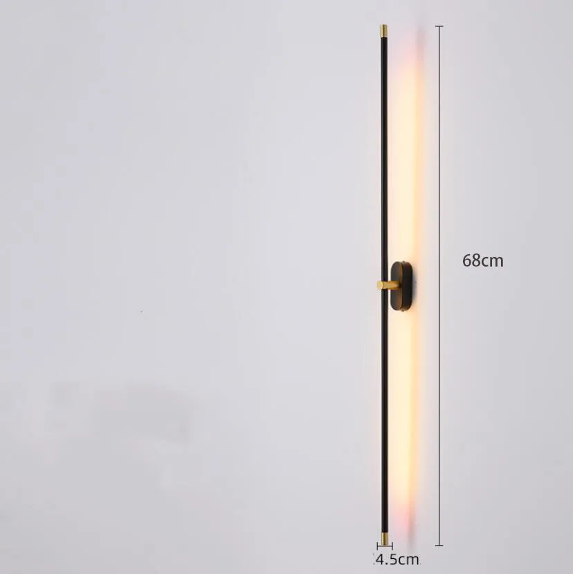 

Настенный светильник LOMAOJK черно-золотой