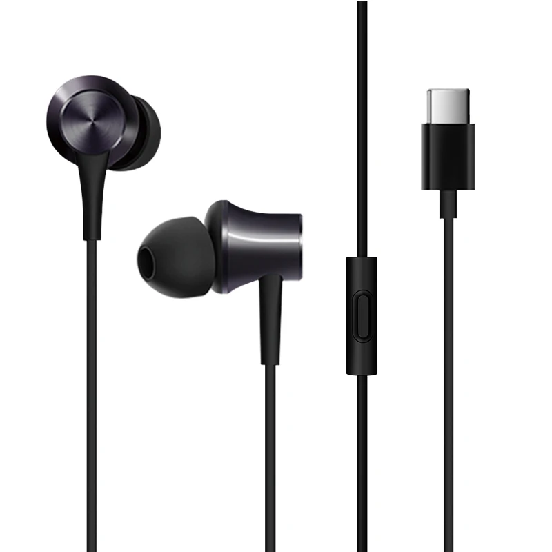 Наушники Xiaomi Mi Type C USB наушники с микрофоном для 9 Pro SE 8 Lite 6 6X A2 5S Plus MIX 2s 3 MAX 2 Redmi 7