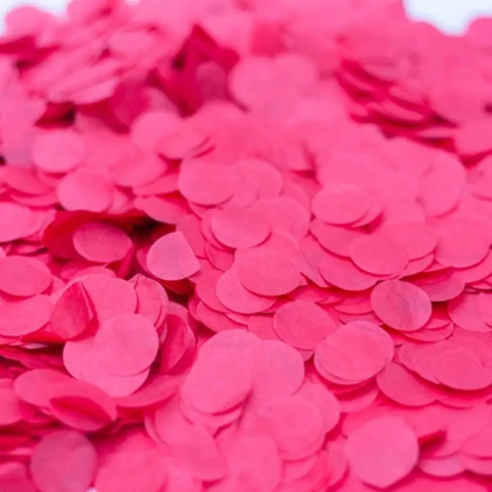 30g/Lot 2.5cm Sprinkles Tissue Paper Confetti Wedding Bride Flower Round Shape Birthday Decoration Anniversaire Party Supplies | Дом и сад