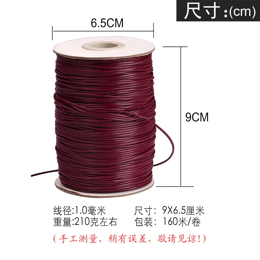 Экологический защитный Воск Веревка Diy Одежда ручной работы бусы плетение шнур