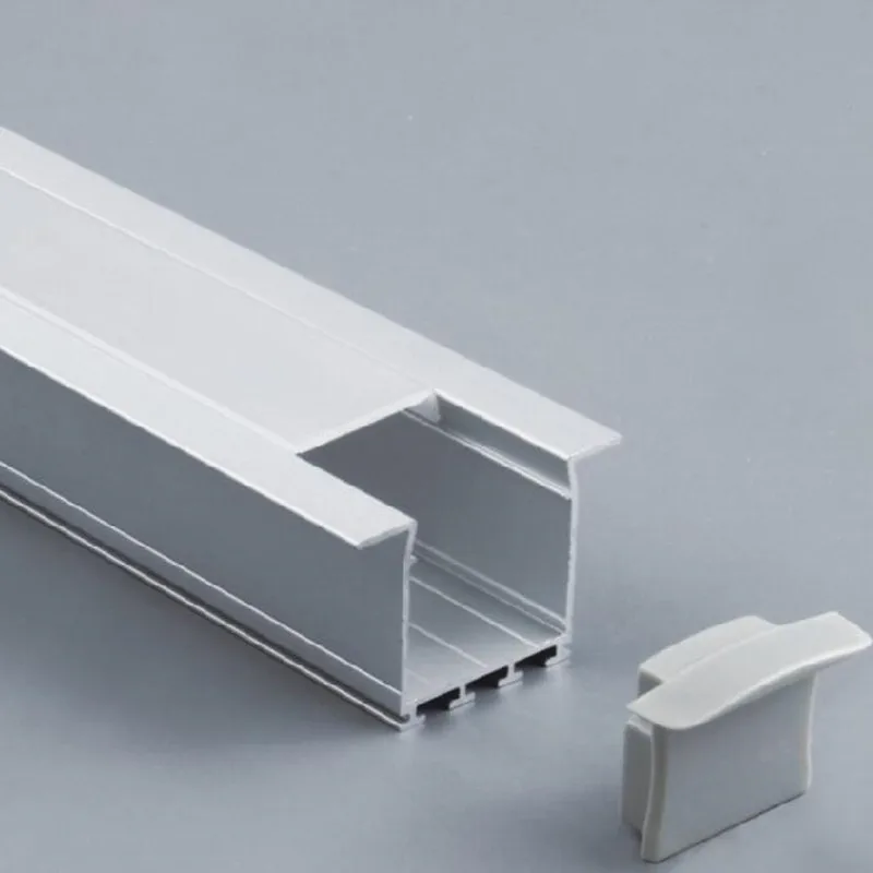 Бесплатная доставка 2 дневный светодиодный алюминиевый профиль для светодиодной