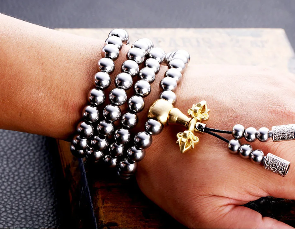 Популярный тактический Браслет с бусинами Будды плетка кунг фу самооборона