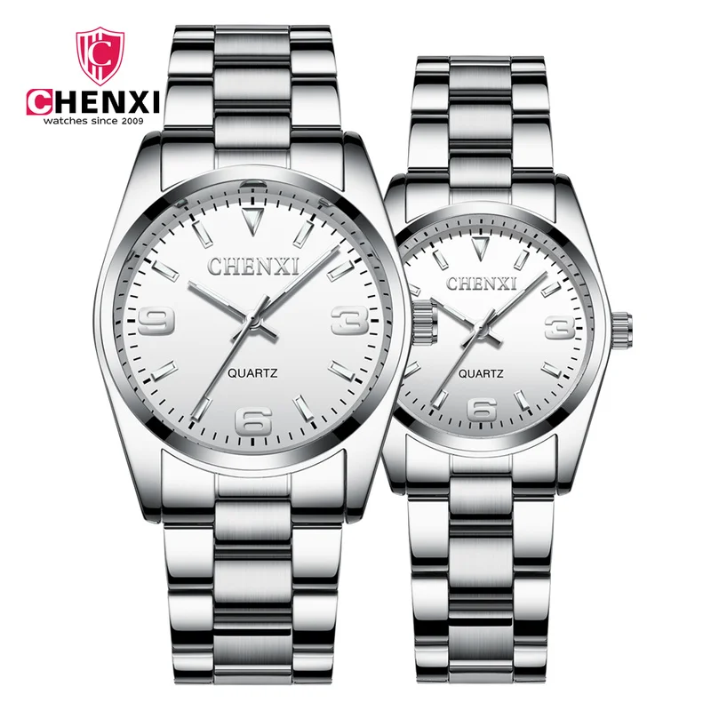 

CHENXI Couple Hand Men's and Women's Luminous Waterproof Exquisite Dial Simple and Versatile Luxury Quartz Watch WA157