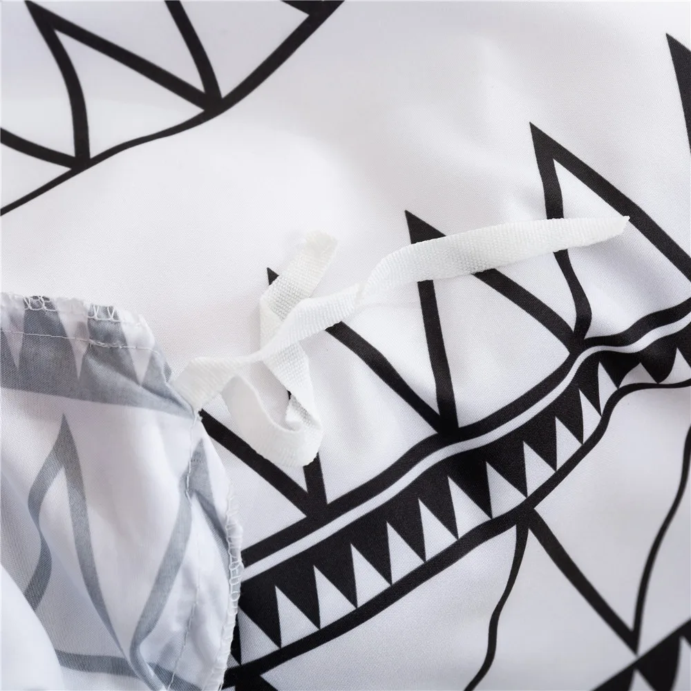 Boho геометрический 3 шт. пододеяльник четыре сезона домашний декор наволочки