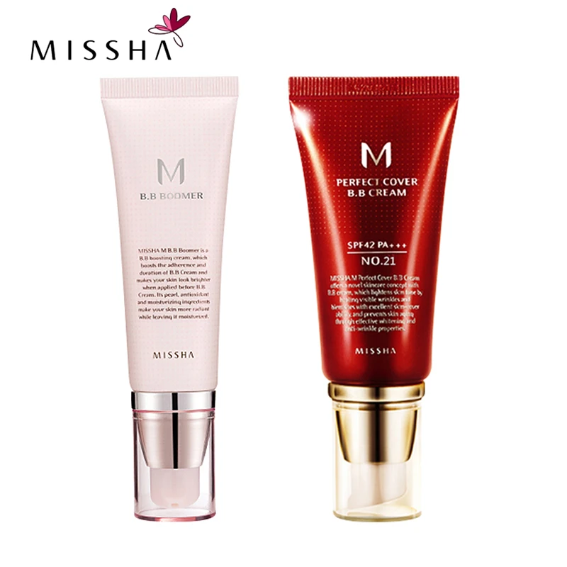Лучшая корейская косметика MISSHA M идеальное покрытие BB крем 50 мл SPF42 PA +++ (№ 21