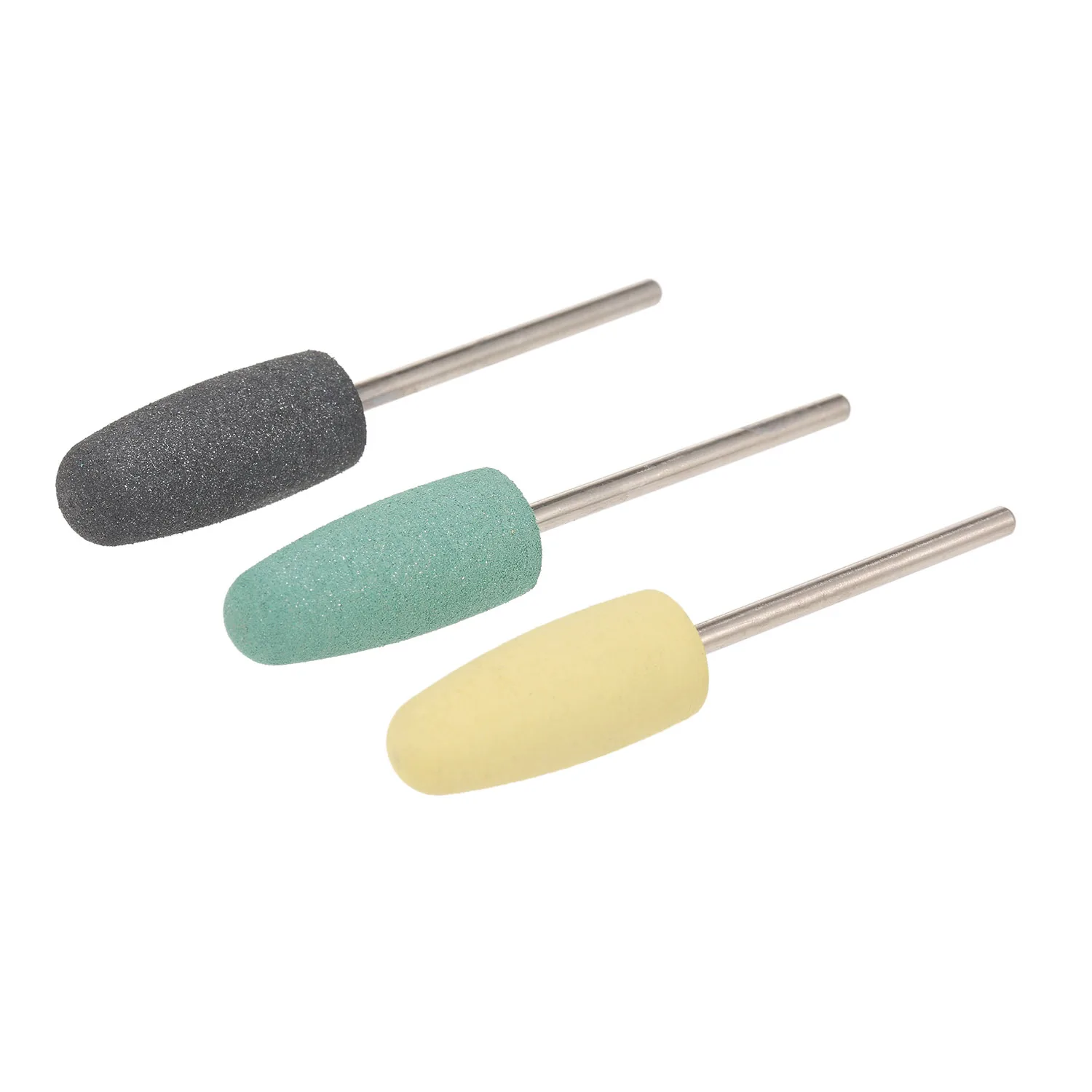 

Rotary Bur Set 6pcs Silicone Drill Bits & 2pcs Tungsten Steel Drill Bit Grinding Heads for Rotary Tools Carving Tool Drill