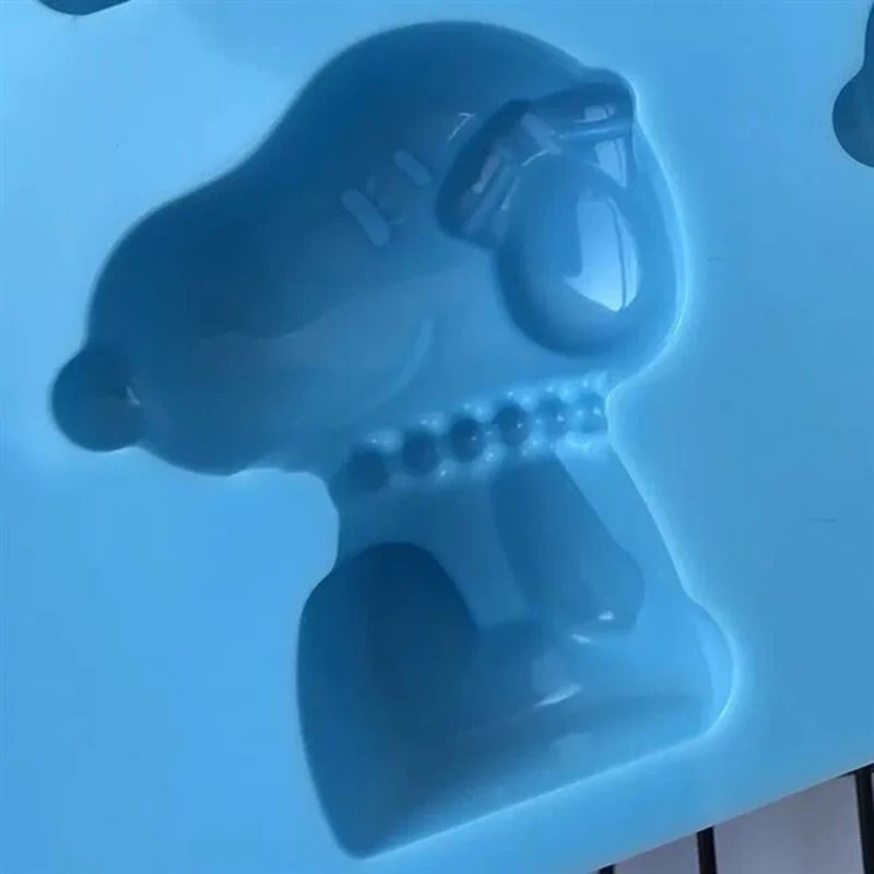

6 Cavity Puppy Dog Chocolate Mold For Cookies Puppy Treats Candy Soap Jelly Ice Cube Tray Cake Decoration Tool
