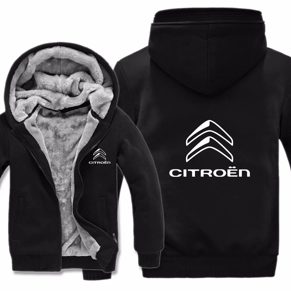 Citroen толстовки Мужская куртка зимняя высококачественная мужская повседневная