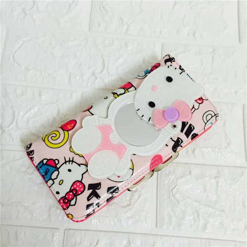 Модный женский короткий кошелек HELLO KITTY с героями мультфильмов милый детский