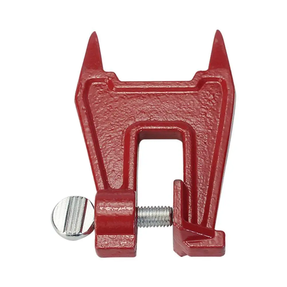 

1 Foot Portable Vise Chainsaw Sharpener Chain Saw Accessories Stump About 12.5x8cm Vise Y4P4