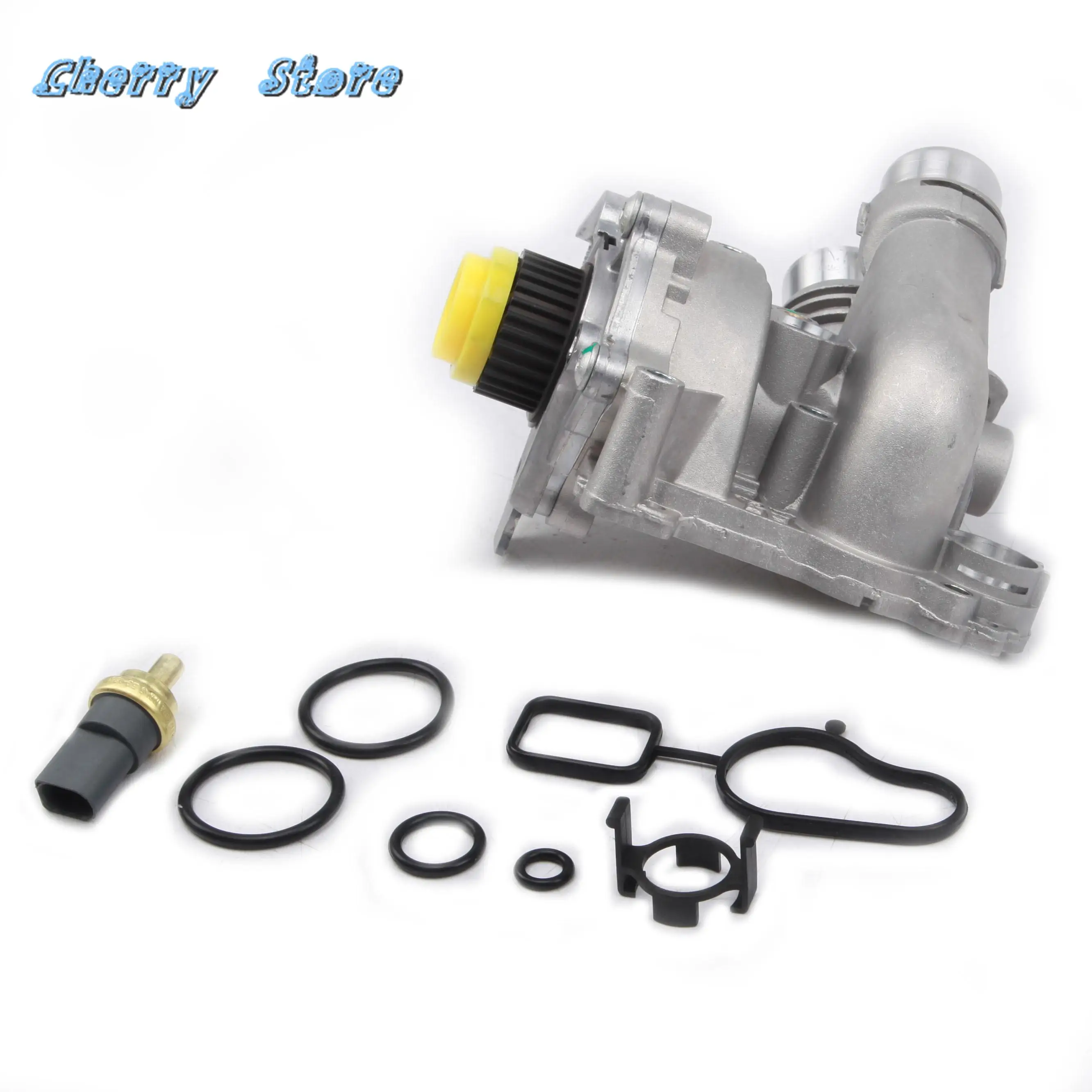 НОВЫЙ 06H 121 026 CC водяной насос Термостат Датчик температуры для VW Passat Tiguan Golf GTI Audi A4