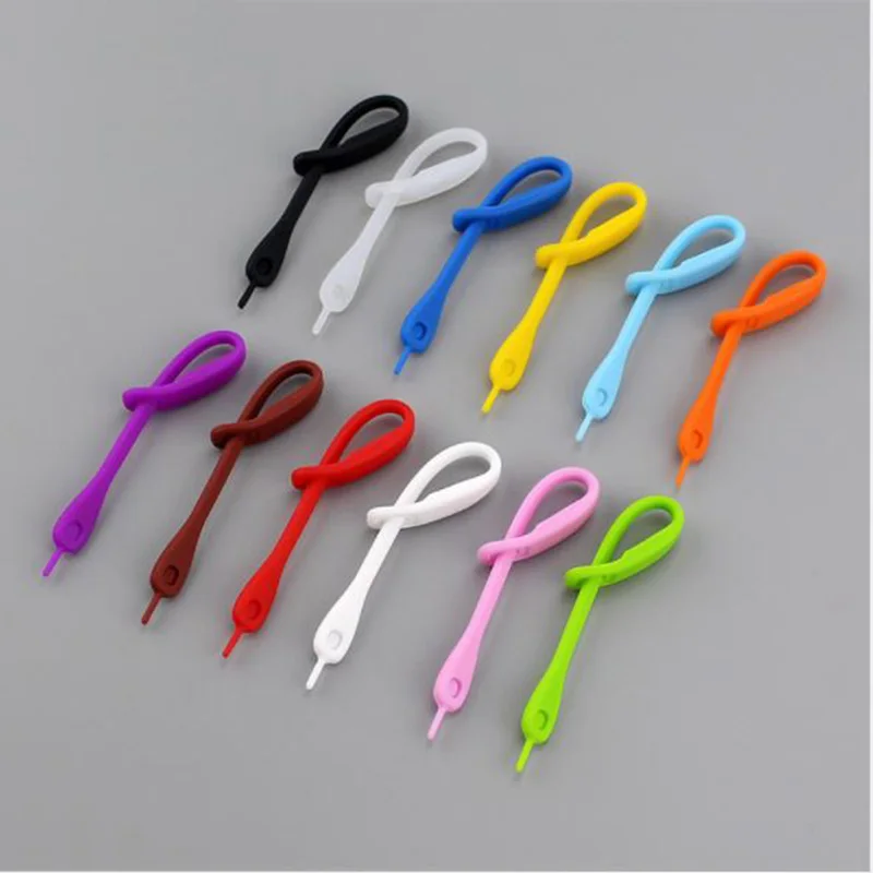 

12pcs/set Colorful Silicone Wine Glass Bottle Drink Cup Marker Party Tags Cup Identify Label Random Color