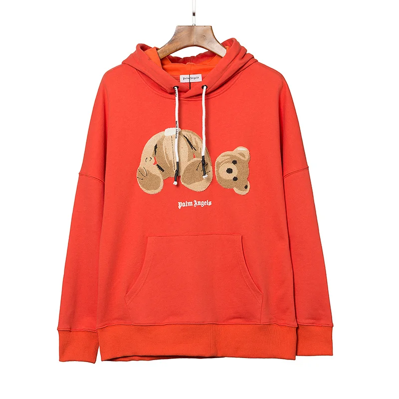 

Palm angels Trendy fashion personality simple cute bear print Sweatshirts