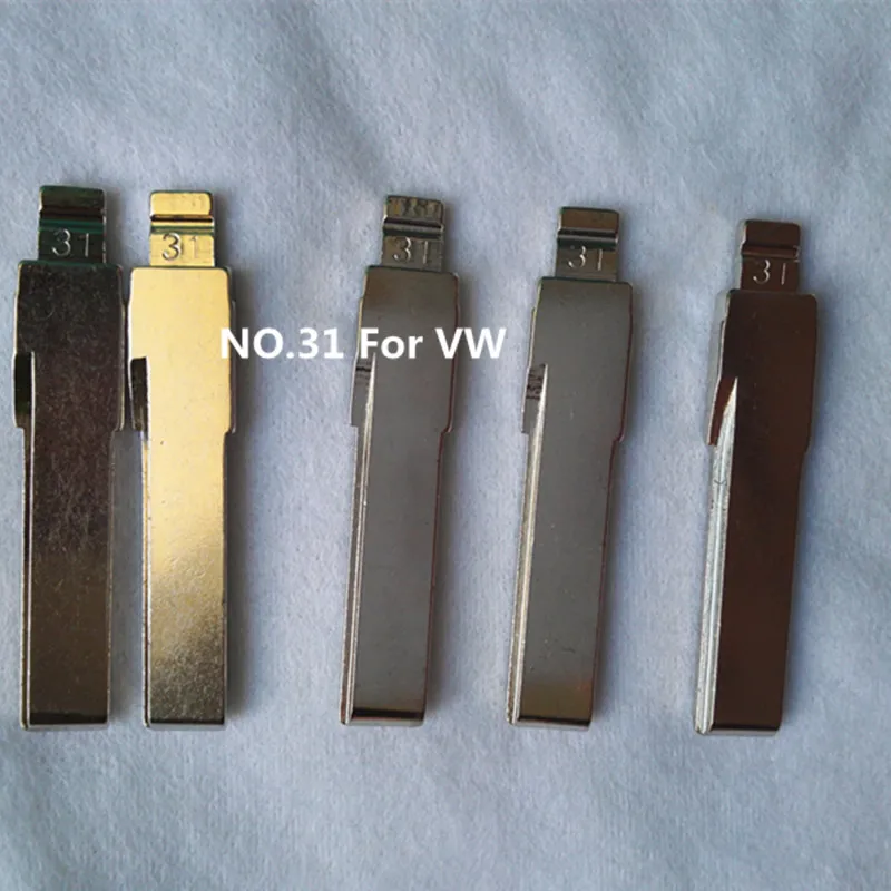 Автомобильный флип DAKATU № 31 полотно дистанционного ключа для VW Passat Bora AUDI A6 Skoda