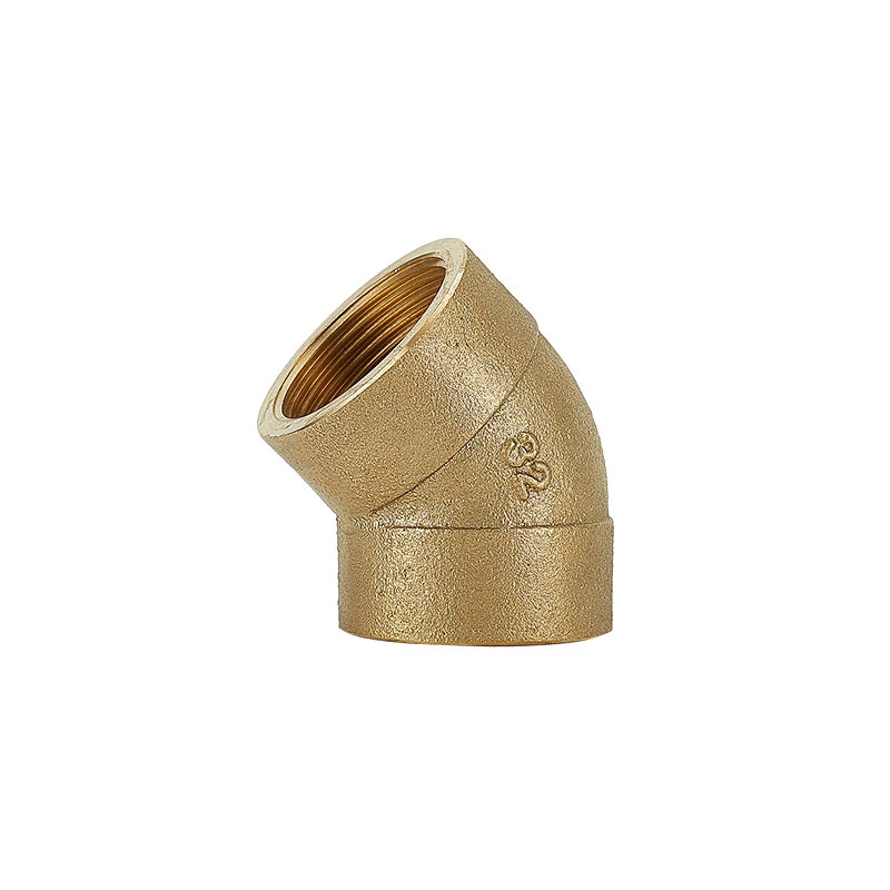 1/2 &quot3/4&quot 1 &quot1-1/4 1-1/2 2&quot BSPP Женский Мужской нитки латунь 45 градусов локоть