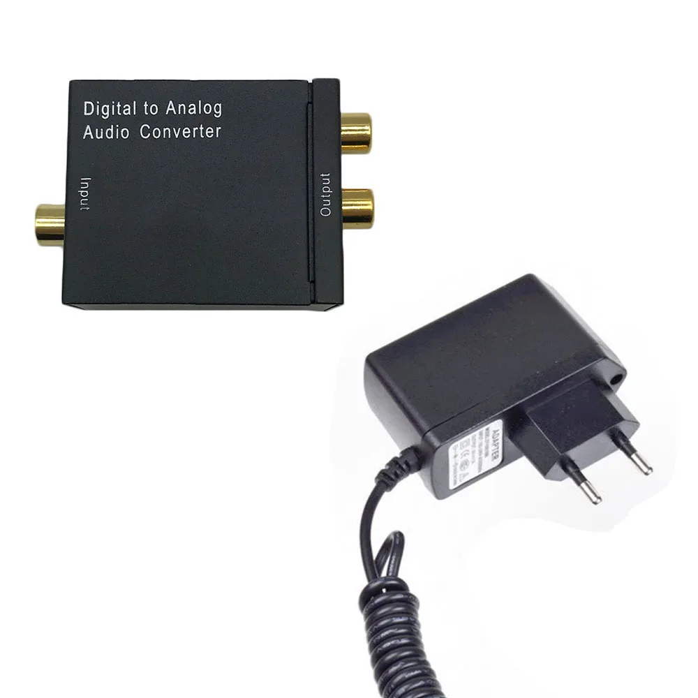 No Pluggable headset SPDIF Toslink оптический цифровой стерео аудио коаксиальный сигнал в аналоговый конвертер ЦАП Джек 2* усилитель RCA декодер адаптер - Цвет: No Pluggable headset