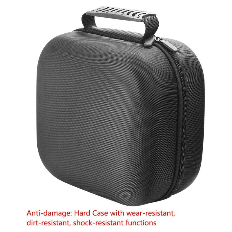 

1 Pcs Carrying Case Protective Hard Box & 2 Pcs Earpads Cup Cover Cushion Ear Pads