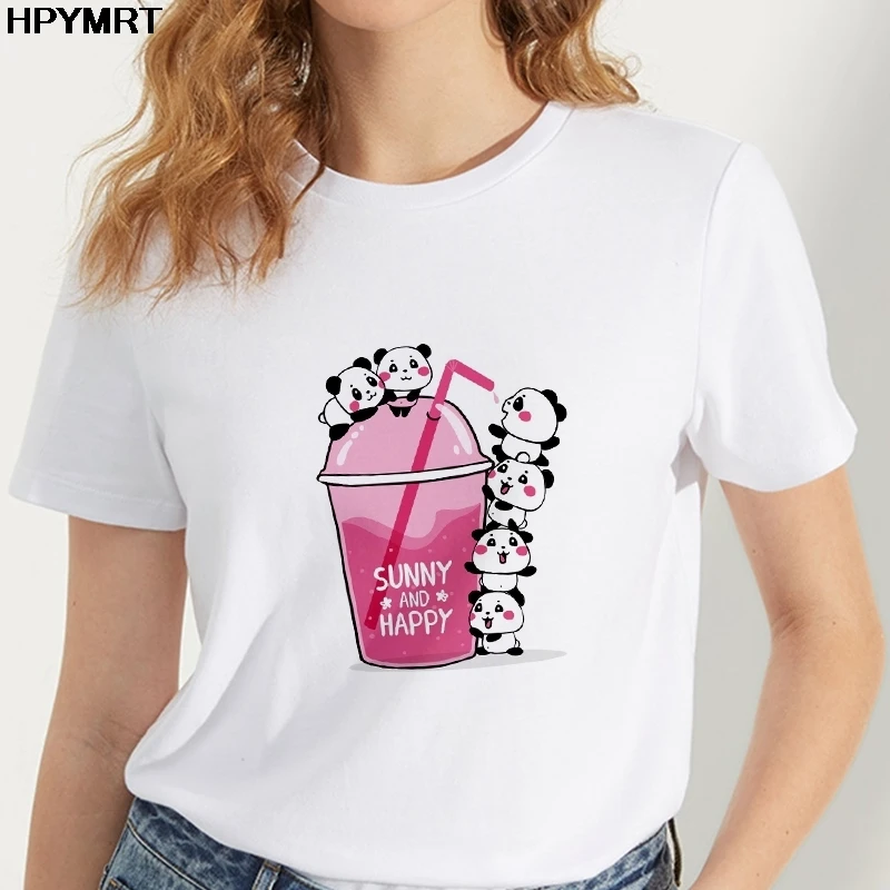 Футболка женская с принтом бабочек и графическим Модный повседневный Топ одежда