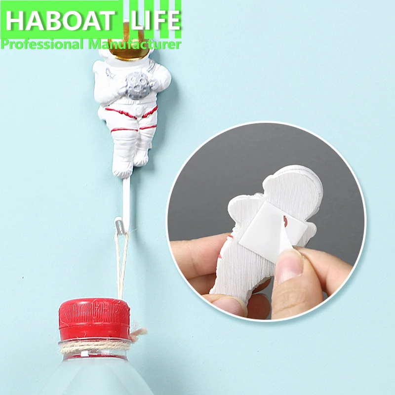 Крючок для кухни Happy Planet из прочной вискозы без следов настенный крючок за дверью