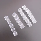 6 мм 8 мм Светодиодные зажимы для лент коннектор для самостоятельной фиксации формы светильник вой ленты 12 В 2835 неоновая легкая пластиковая пряжка гибкая лента ленты Acces