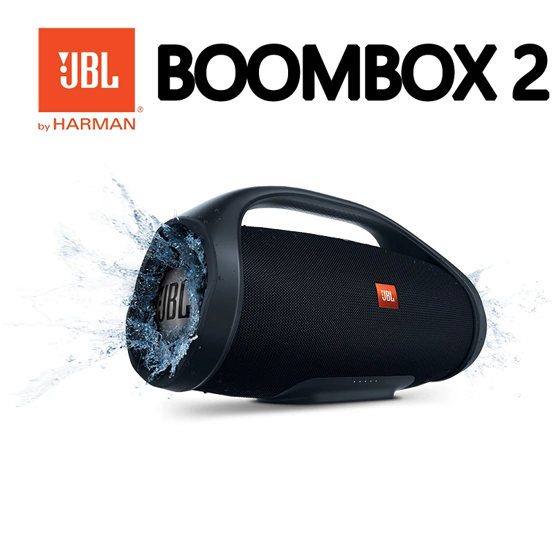 

JBL Boombox2 BoomBox 2 Portable Bluetooth Speaker Wireless Audio Outdoor IPX7 Waterproof Music Subwoofer Stereo Boom Box Radio