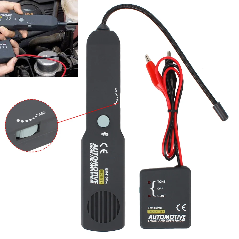

Automotive Tester EM415PRO Car Diagnostic Tool Car Repair Detector Cable Wire Tracker Short Open Finder