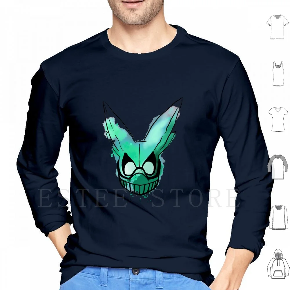 

Толстовки с длинным рукавом Hero Bunny Midori Green Deku Mha