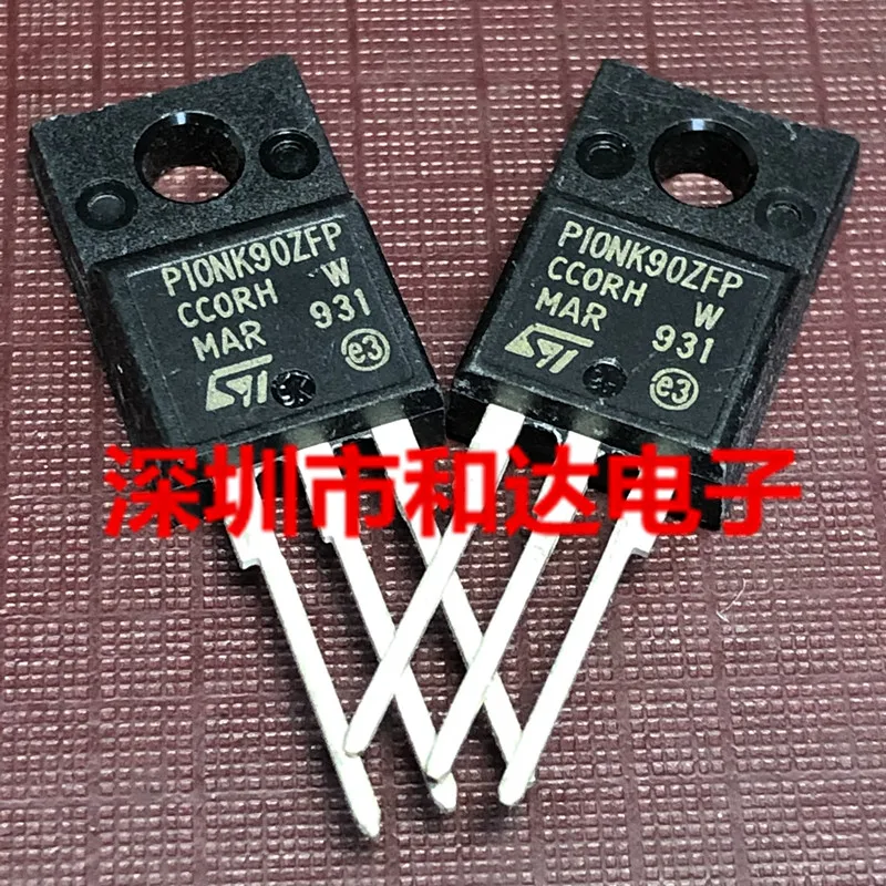 10 шт P10NK90ZFP STP10NK90ZFP TO-220F 900 в 9A |