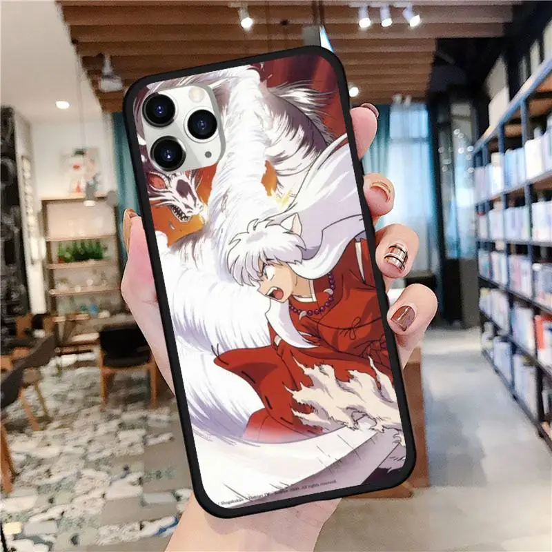 

Anime Inuyasha Phone Case for iPhone 11 12 mini pro XS MAX 8 7 Plus X XS XR