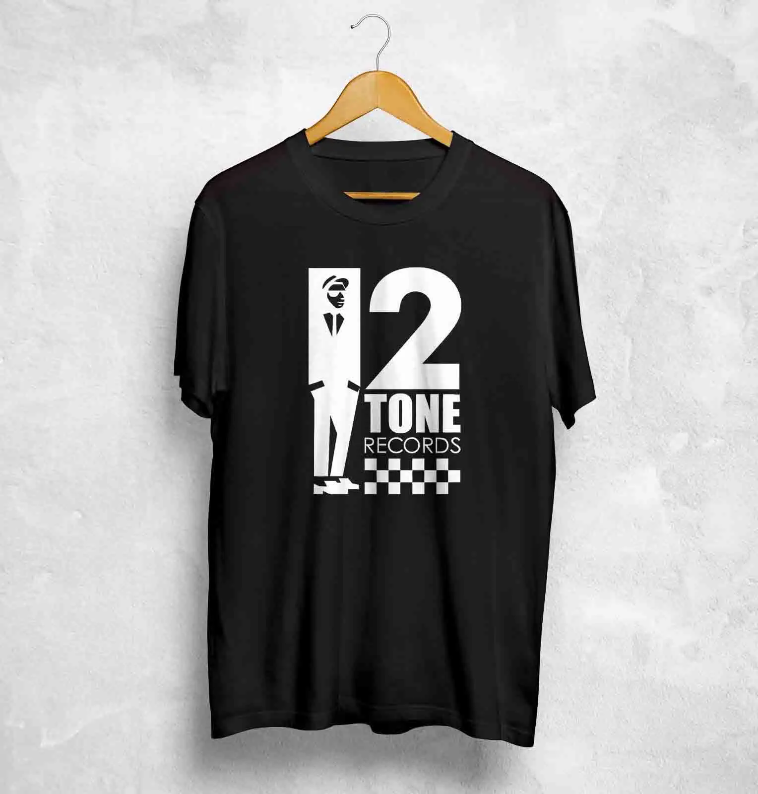 

2 Tone Records T Shirt Reggae Ska Trojan Rocksteady The Specials Rude Boy Beat summer top camiseta fitness clothing