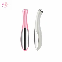 2 in 1 electric eye massager dark circles puffiness ion massager pen micro current massage negative ion importing eyes care 2021