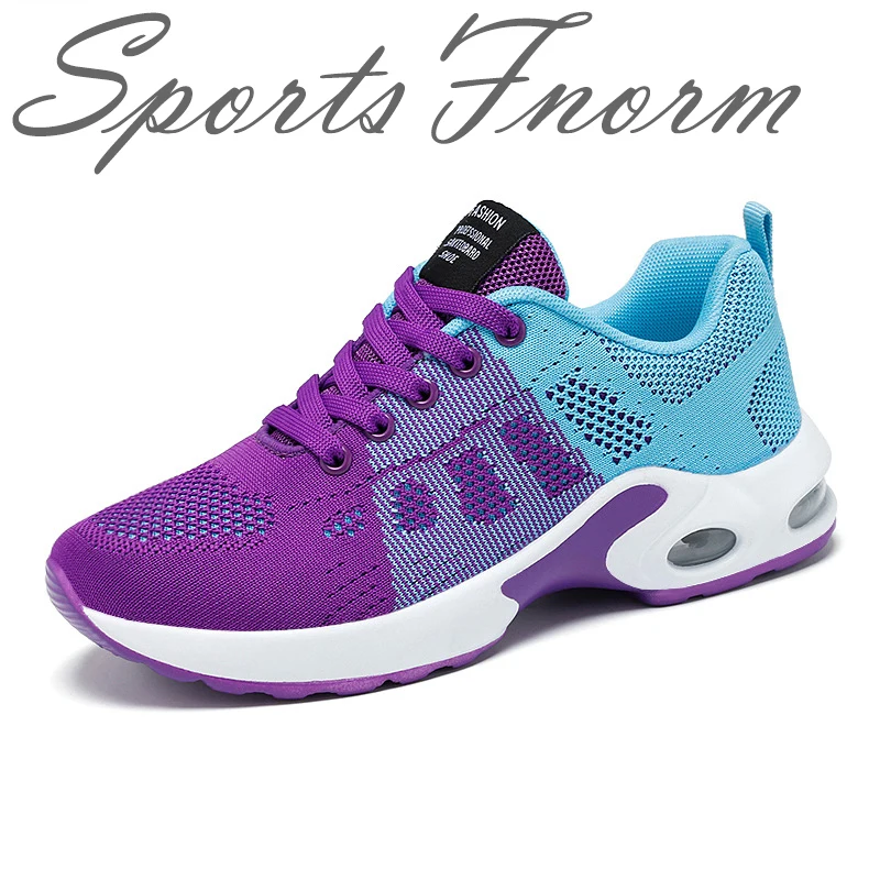 

Fashion New Women Running Shoes Breathable Lightweight Air Cushion Sneakers Casual Gym Shoes Outdoor Walking Jogging Sports Shoe