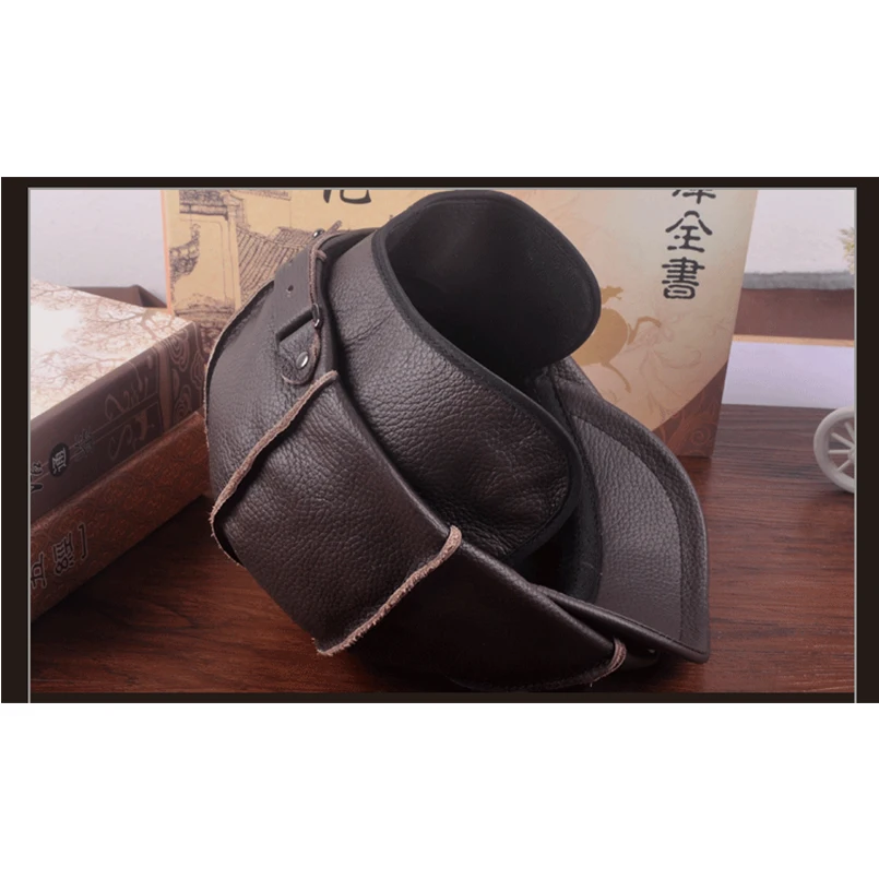 EAGLEBORN Осень зима 2021 мужские кожаные кепки мужская и женская восьмиугольная кепка