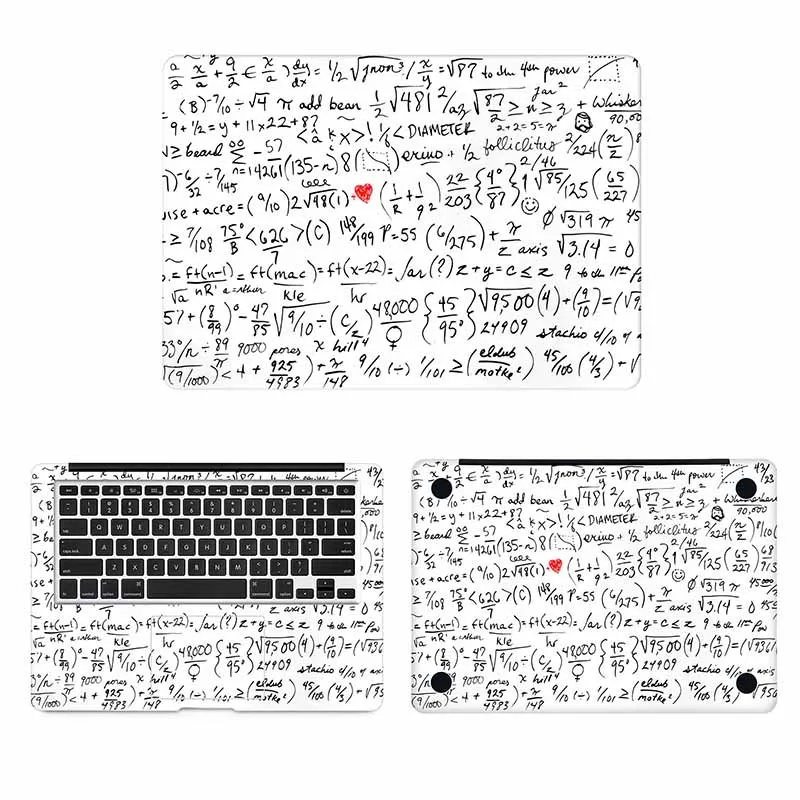 Математическая физическая формула наклейка для ноутбука Apple Macbook Pro 16 дюймов Air