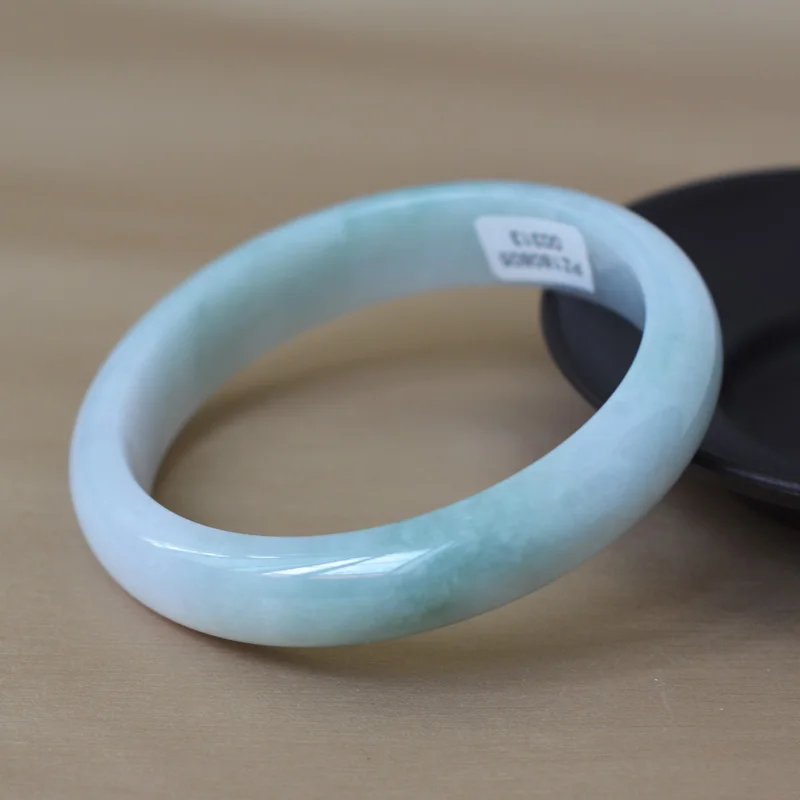 

(Сертификат) Прямая поставка высококачественный натуральный Изумрудный нефритовый браслет круглые браслеты подарок для женщин ювелирные ...