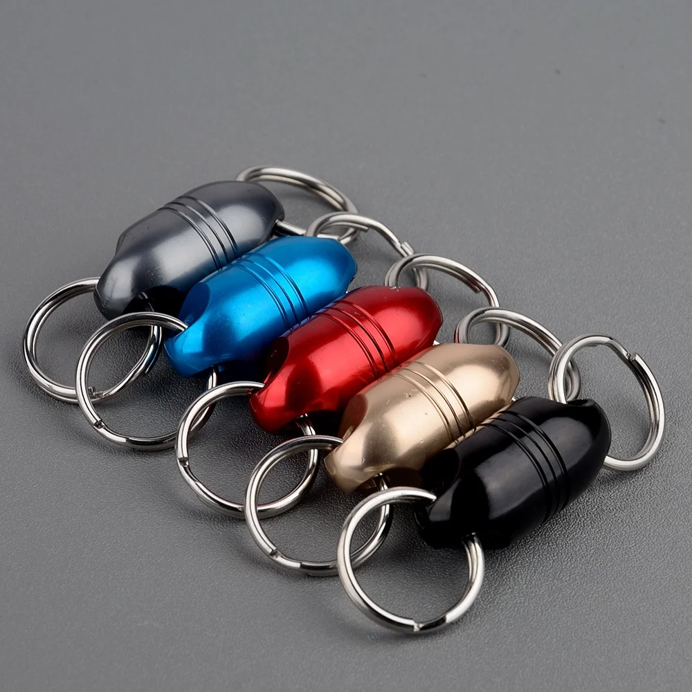 1PC 3.6Kg Magnet Pull-force Magnetic Powerful Keychain Detachable Key Chain with Rope and Buckle Which has 5Colors to Choose for |