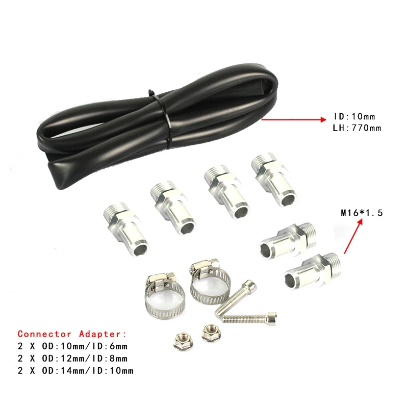 300ML Oil Catch Reservoir Breather Can Tank +Filter Kit Aluminum Engine Waste Gas Recovery Pot | Автомобили и мотоциклы