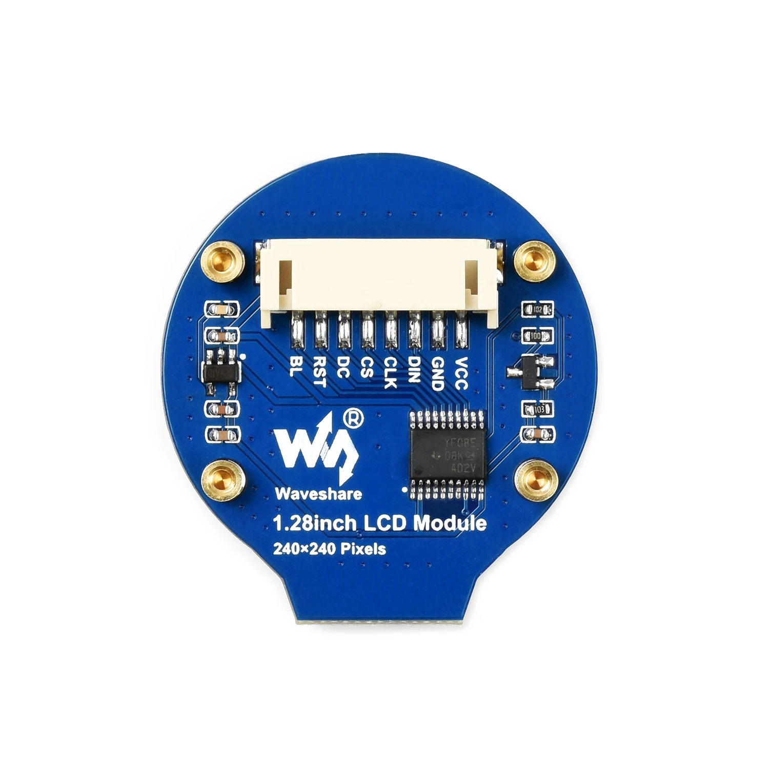 Круглый IPS ЖК дисплей 1 28 дюйма 240X240 экран модуль для Raspberry Pi RPI 3B Plus 4B Arduino STM32