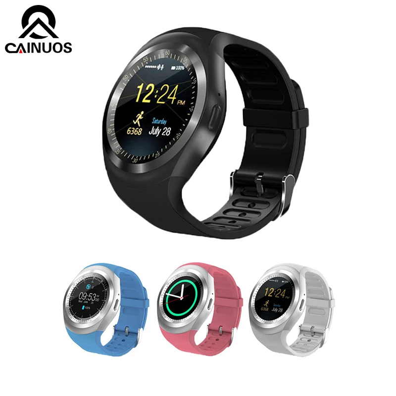 CAINUOS новинка 2019 умные часы с Bluetooth Android телефонные звонки GSM Sim удаленная камера