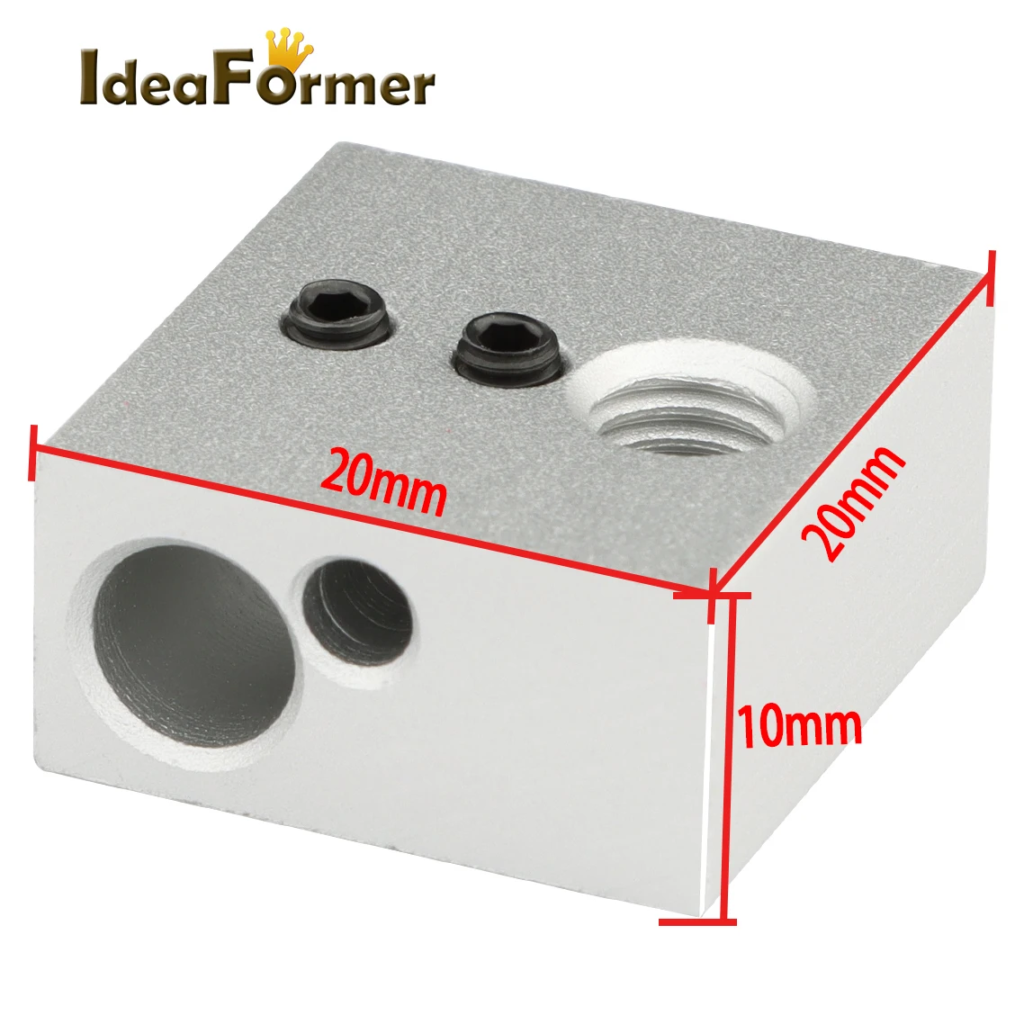 Усовершенствованный Высококачественный нагревательный блок MK7 MK8 для 3D-принтера
