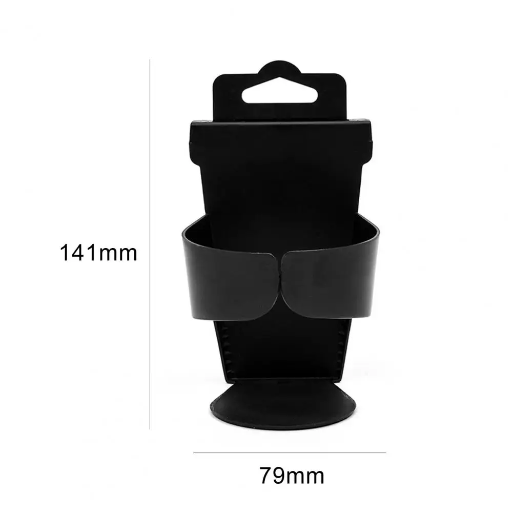 

2Pcs Car Cup Holder Universal Adjustable Black Truck Door Mount Drink Bottle Stand for Vehicle