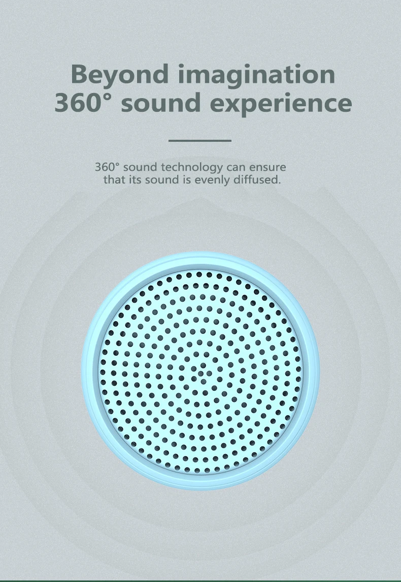 Mr. Бай Мини Bluetooth 5 0 Динамик Портативный ладонь небольшая звуковая коробка