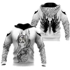 Толстовка унисекс, унисекс, на молнии, с 3D-принтом