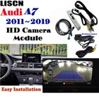 Камера заднего вида для Audi A7 2009  2019, адаптер интерфейса для камеры заднего вида, оригинальное обновление экрана, декодер MMI, Автомобильная камера заднего вида